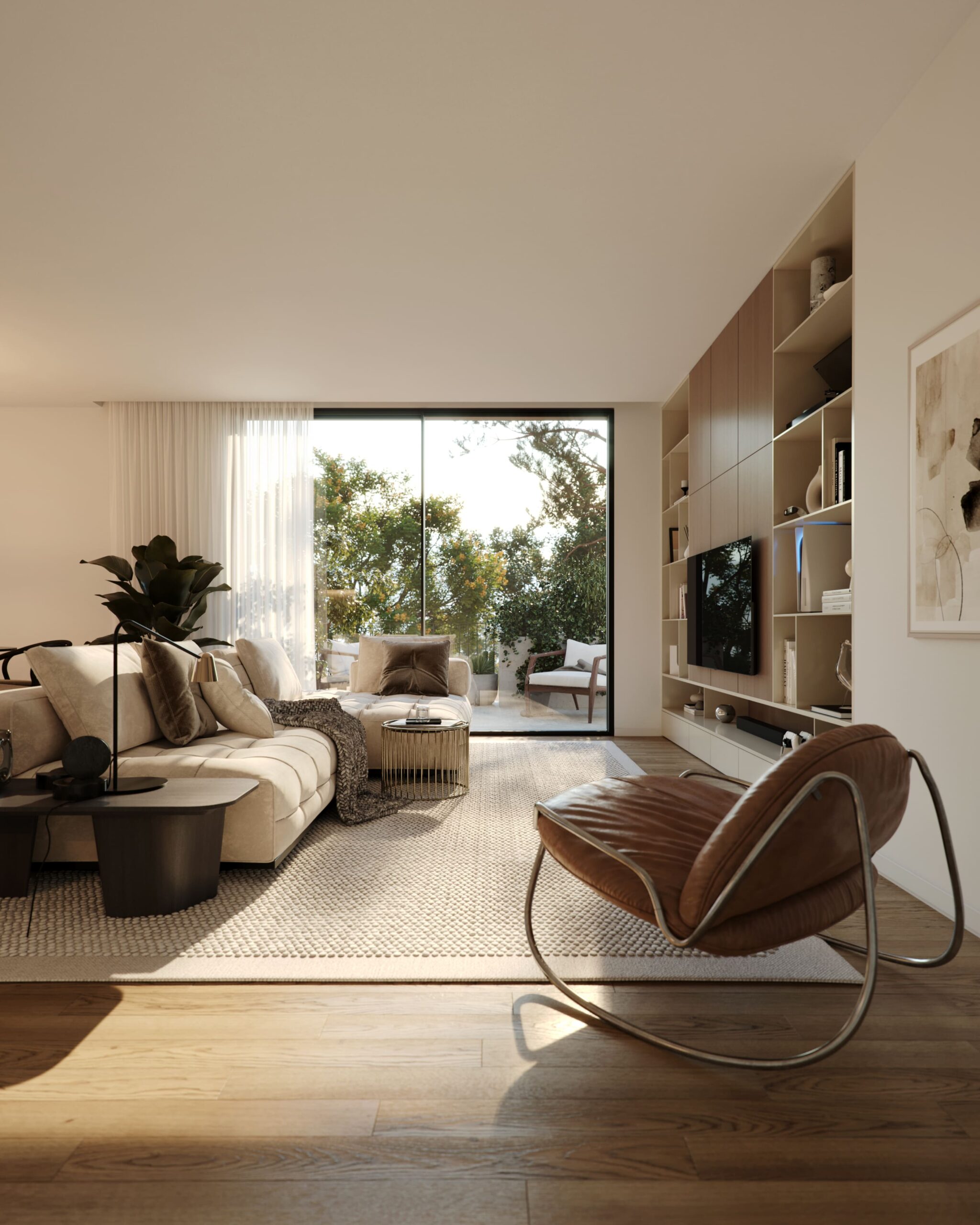 Pedras Brancas - Residence I // Sala de Estar